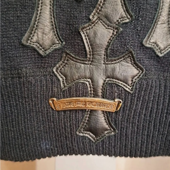 Chrome Hearts Zip Up Sweater - Picture 2 of 6